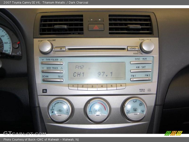 Titanium Metallic / Dark Charcoal 2007 Toyota Camry SE V6