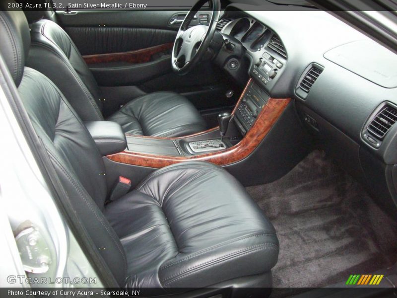 Satin Silver Metallic / Ebony 2003 Acura TL 3.2