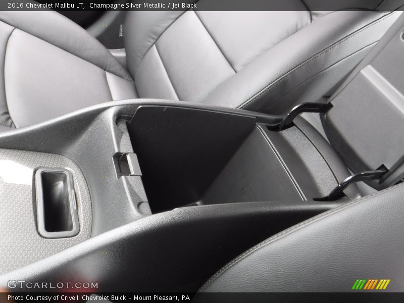 Champagne Silver Metallic / Jet Black 2016 Chevrolet Malibu LT