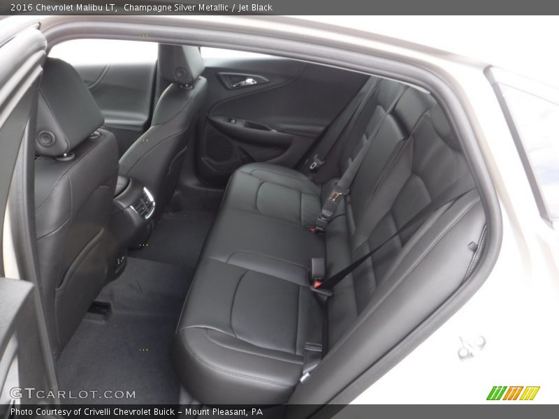 Champagne Silver Metallic / Jet Black 2016 Chevrolet Malibu LT