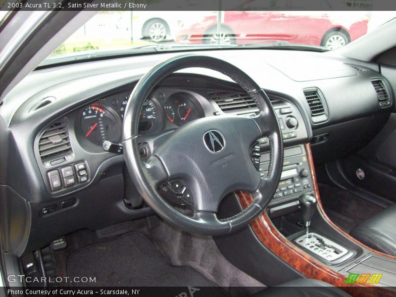 Satin Silver Metallic / Ebony 2003 Acura TL 3.2