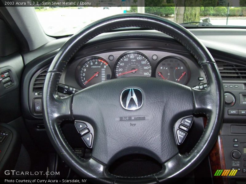 Satin Silver Metallic / Ebony 2003 Acura TL 3.2