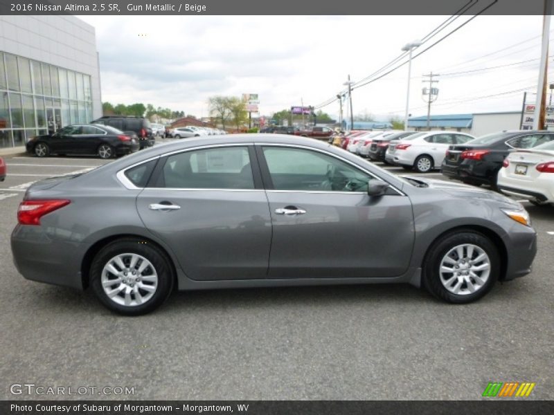 Gun Metallic / Beige 2016 Nissan Altima 2.5 SR