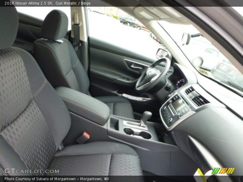 Gun Metallic / Beige 2016 Nissan Altima 2.5 SR