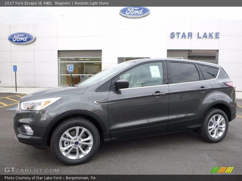 Magnetic / Medium Light Stone 2017 Ford Escape SE 4WD