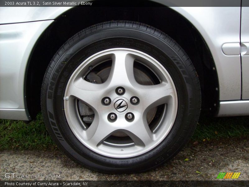 Satin Silver Metallic / Ebony 2003 Acura TL 3.2