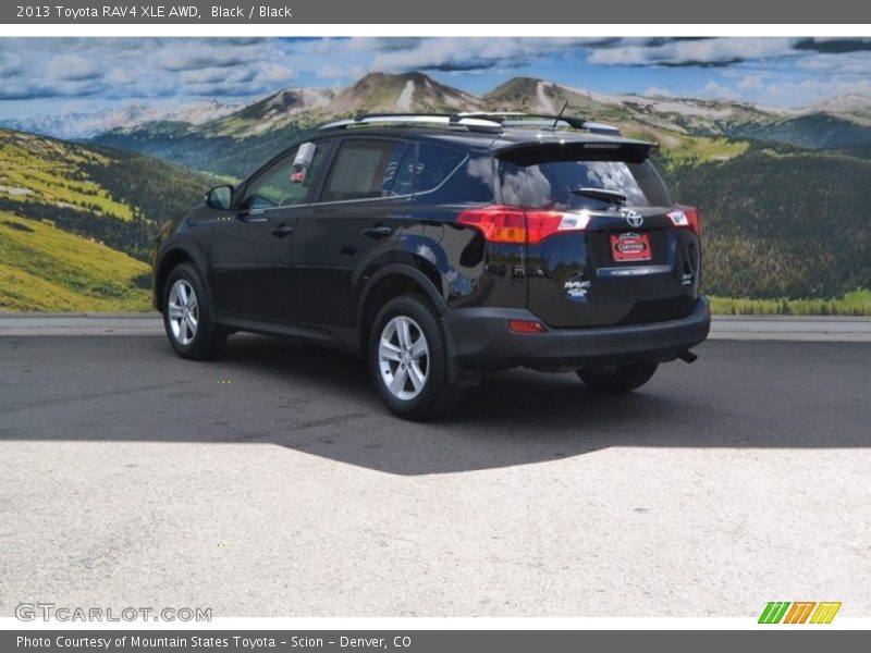 Black / Black 2013 Toyota RAV4 XLE AWD