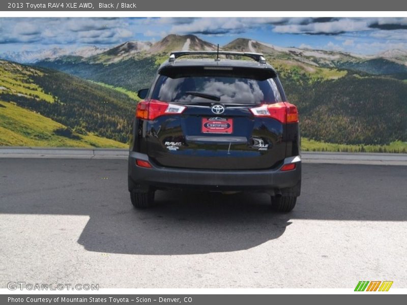 Black / Black 2013 Toyota RAV4 XLE AWD