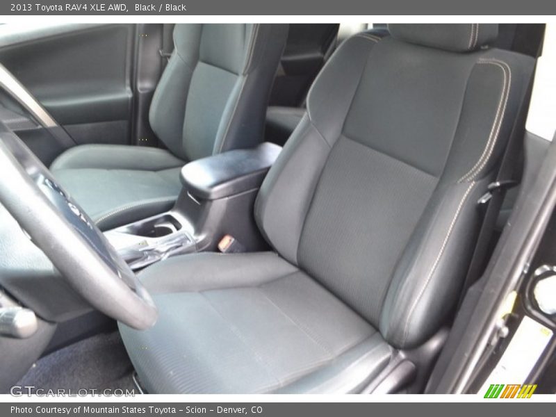 Black / Black 2013 Toyota RAV4 XLE AWD
