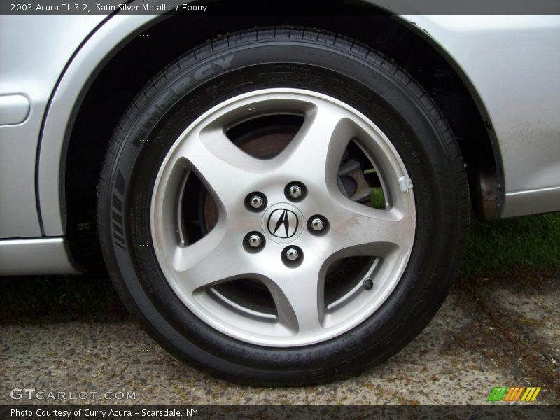Satin Silver Metallic / Ebony 2003 Acura TL 3.2