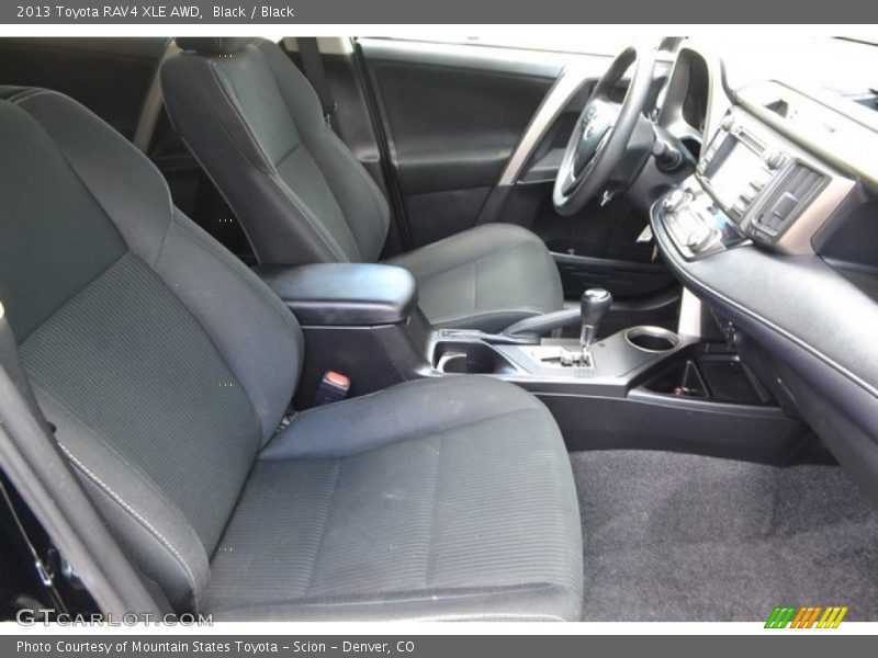 Black / Black 2013 Toyota RAV4 XLE AWD