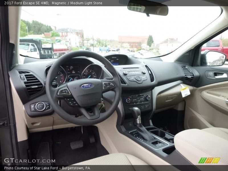 Magnetic / Medium Light Stone 2017 Ford Escape SE 4WD