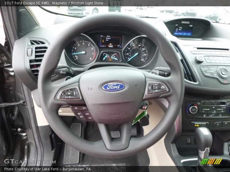 Magnetic / Medium Light Stone 2017 Ford Escape SE 4WD