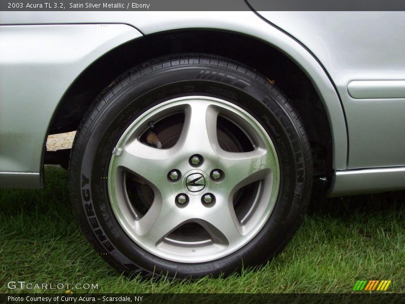 Satin Silver Metallic / Ebony 2003 Acura TL 3.2