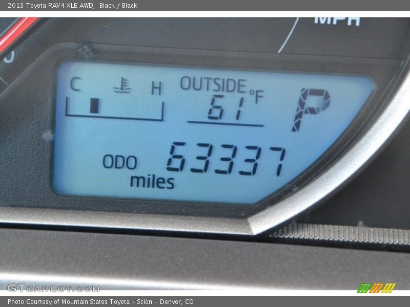 Black / Black 2013 Toyota RAV4 XLE AWD
