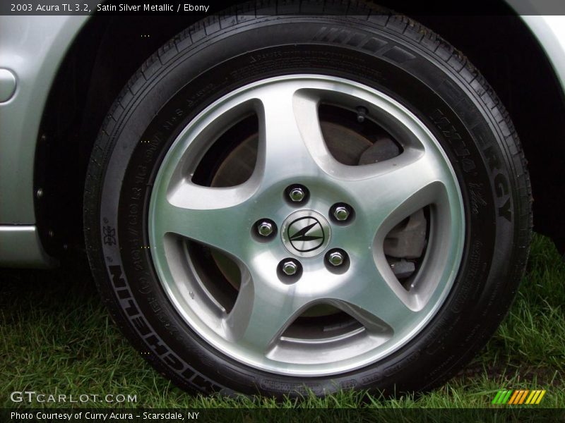Satin Silver Metallic / Ebony 2003 Acura TL 3.2