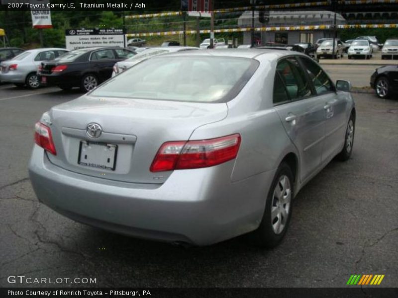 Titanium Metallic / Ash 2007 Toyota Camry LE