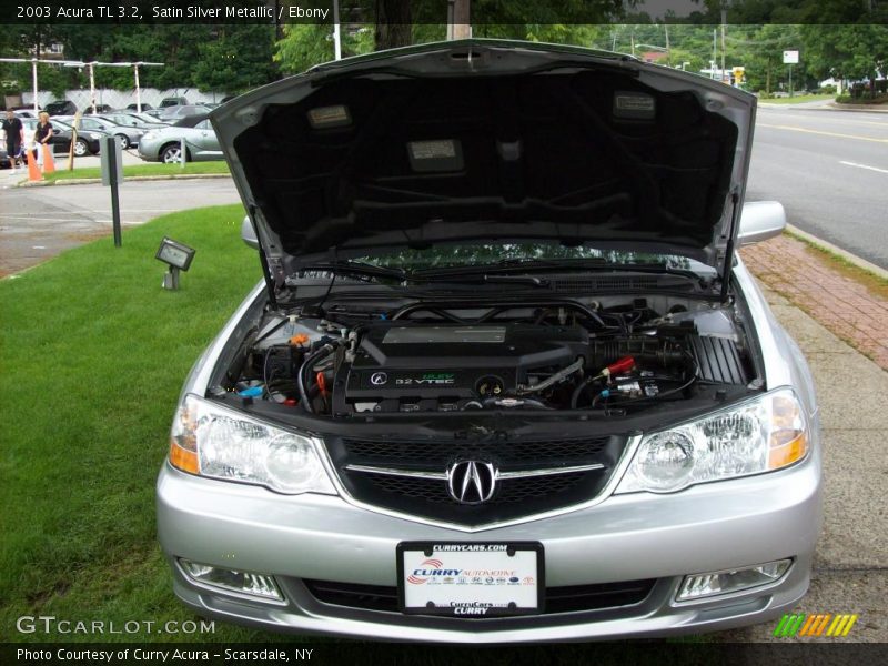 Satin Silver Metallic / Ebony 2003 Acura TL 3.2