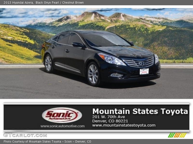 Black Onyx Pearl / Chestnut Brown 2013 Hyundai Azera