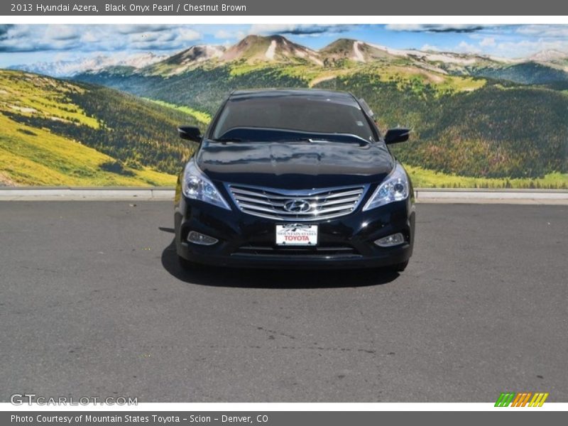 Black Onyx Pearl / Chestnut Brown 2013 Hyundai Azera