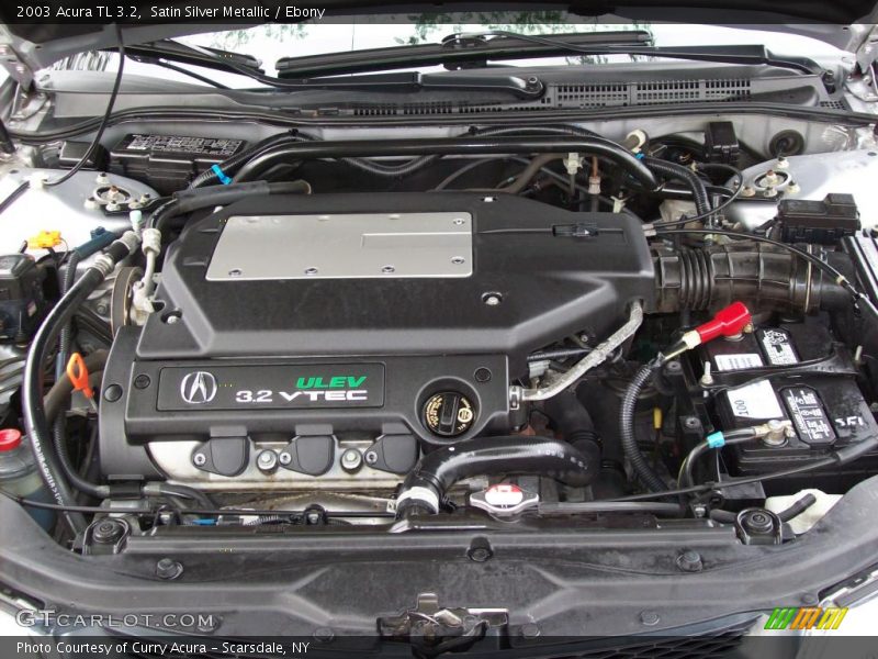 Satin Silver Metallic / Ebony 2003 Acura TL 3.2