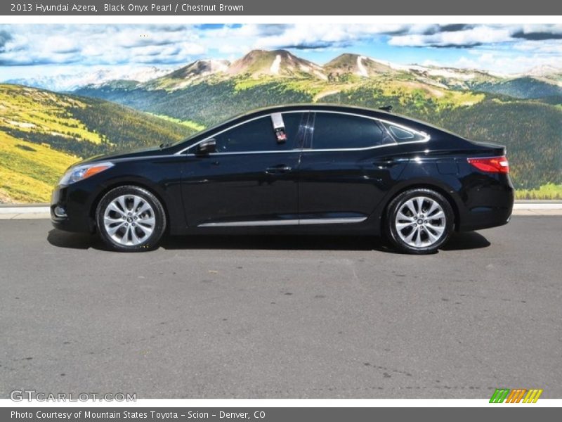 Black Onyx Pearl / Chestnut Brown 2013 Hyundai Azera