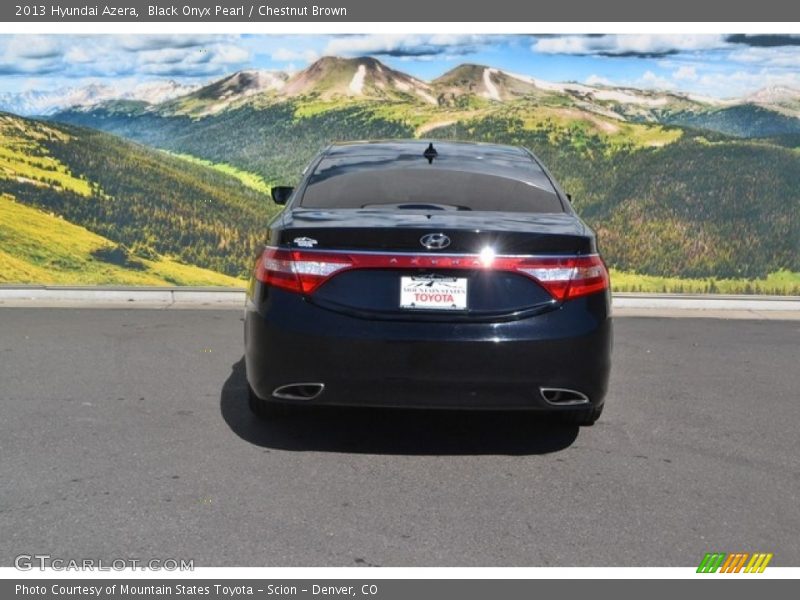 Black Onyx Pearl / Chestnut Brown 2013 Hyundai Azera