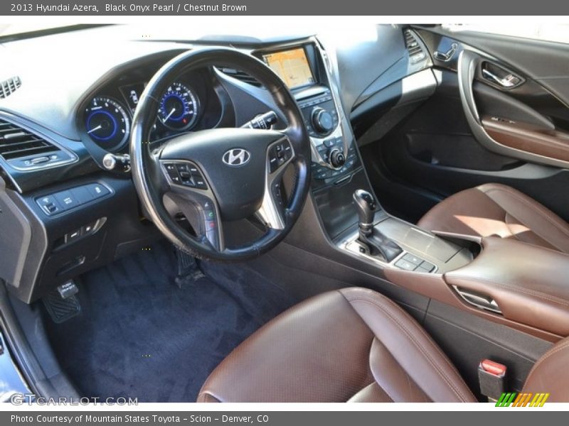 Black Onyx Pearl / Chestnut Brown 2013 Hyundai Azera