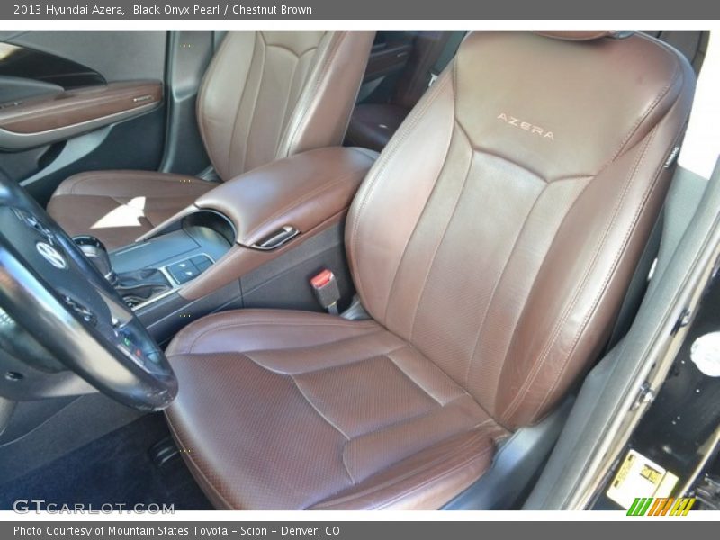 Black Onyx Pearl / Chestnut Brown 2013 Hyundai Azera