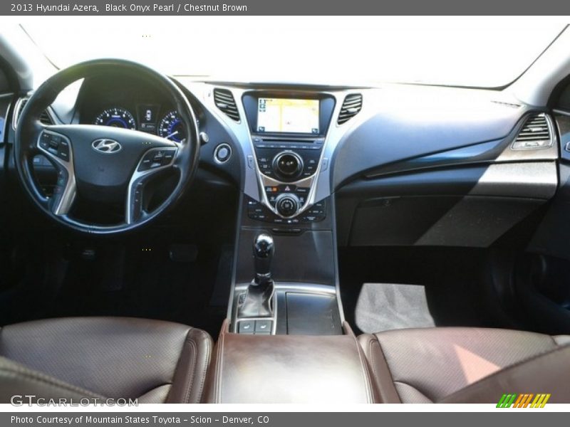 Black Onyx Pearl / Chestnut Brown 2013 Hyundai Azera