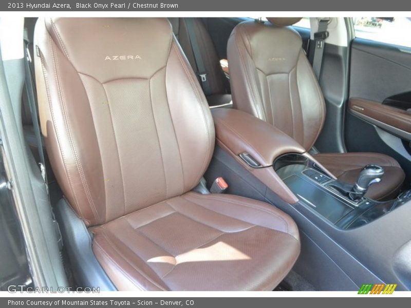 Black Onyx Pearl / Chestnut Brown 2013 Hyundai Azera