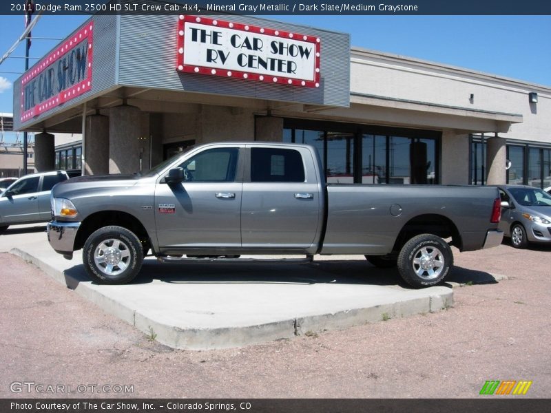 Mineral Gray Metallic / Dark Slate/Medium Graystone 2011 Dodge Ram 2500 HD SLT Crew Cab 4x4