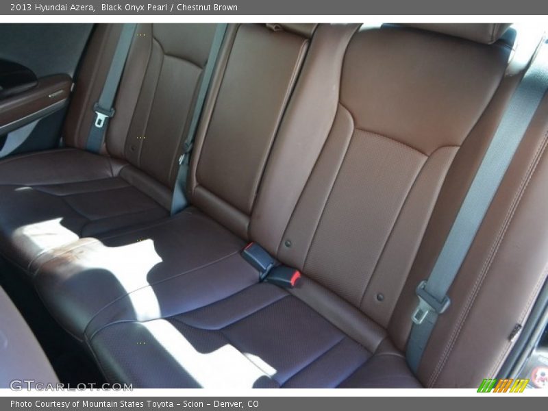 Black Onyx Pearl / Chestnut Brown 2013 Hyundai Azera