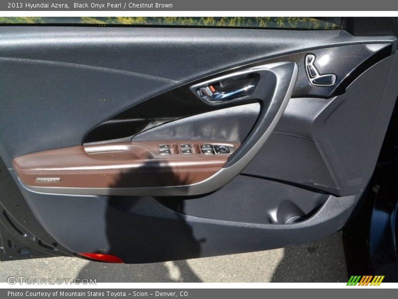 Black Onyx Pearl / Chestnut Brown 2013 Hyundai Azera