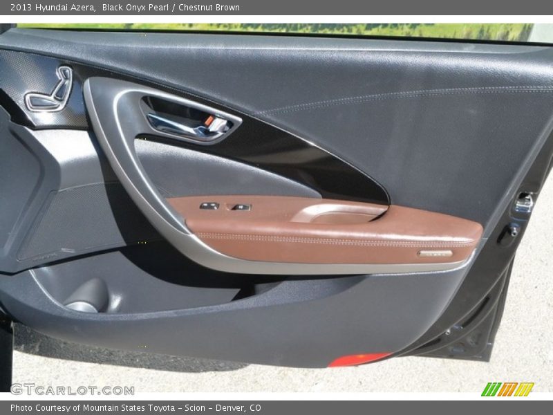 Black Onyx Pearl / Chestnut Brown 2013 Hyundai Azera