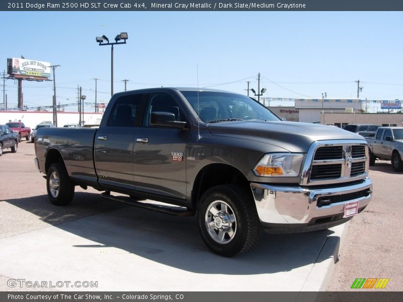 Mineral Gray Metallic / Dark Slate/Medium Graystone 2011 Dodge Ram 2500 HD SLT Crew Cab 4x4