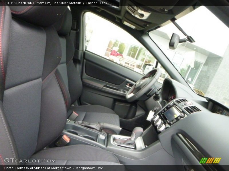Ice Silver Metallic / Carbon Black 2016 Subaru WRX Premium