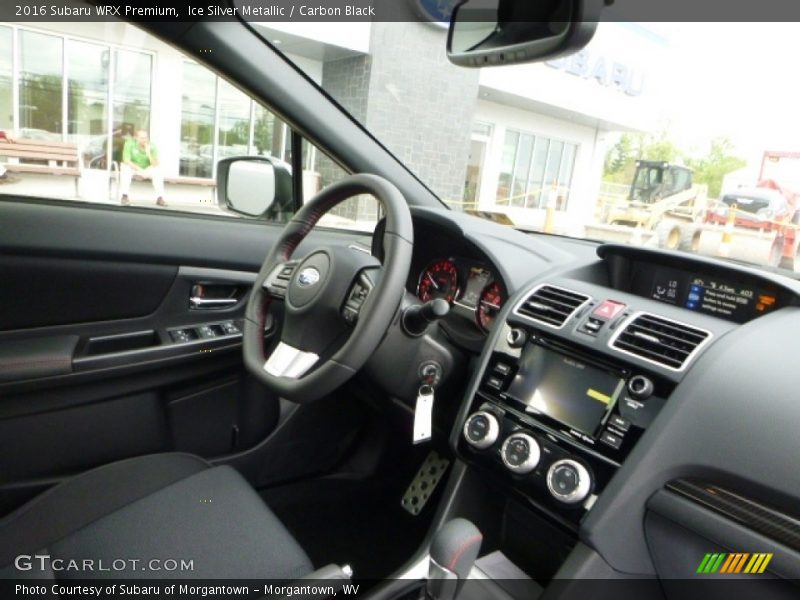 Ice Silver Metallic / Carbon Black 2016 Subaru WRX Premium