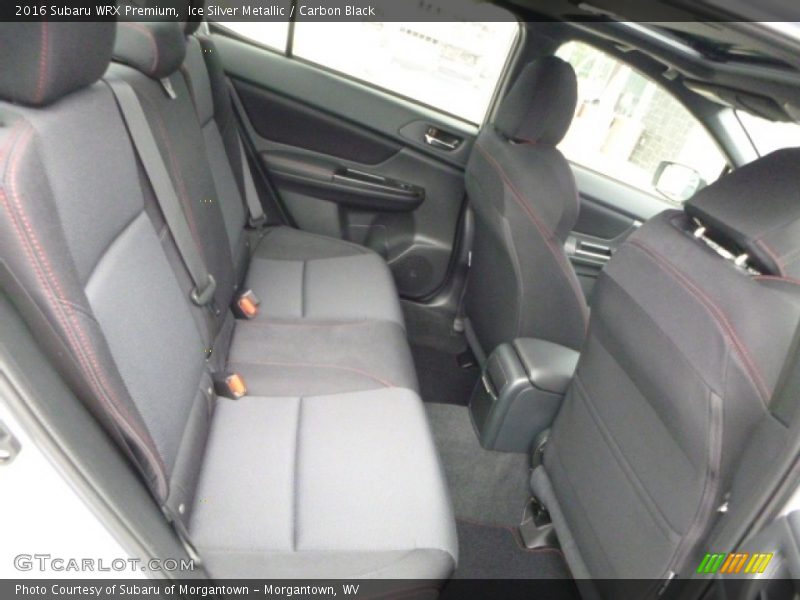 Ice Silver Metallic / Carbon Black 2016 Subaru WRX Premium