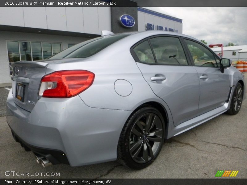 Ice Silver Metallic / Carbon Black 2016 Subaru WRX Premium