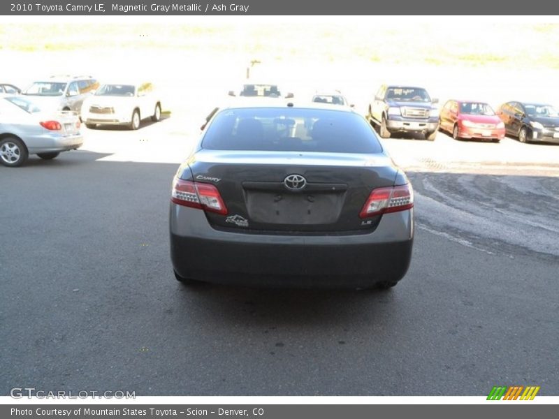 Magnetic Gray Metallic / Ash Gray 2010 Toyota Camry LE
