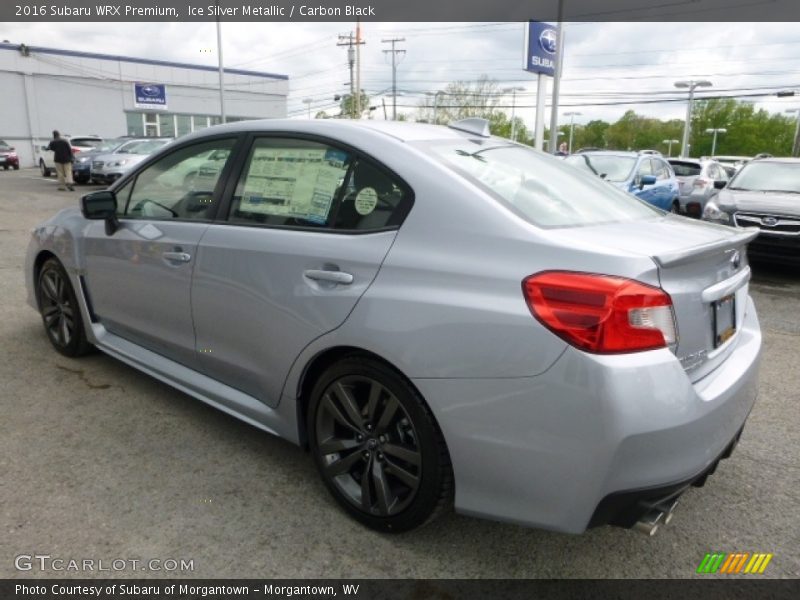 Ice Silver Metallic / Carbon Black 2016 Subaru WRX Premium