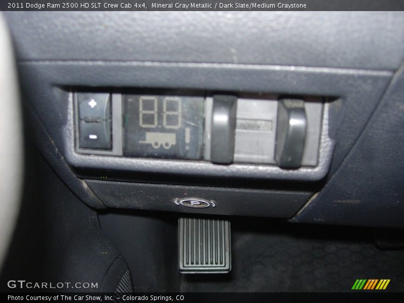 Mineral Gray Metallic / Dark Slate/Medium Graystone 2011 Dodge Ram 2500 HD SLT Crew Cab 4x4