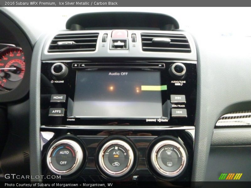 Ice Silver Metallic / Carbon Black 2016 Subaru WRX Premium