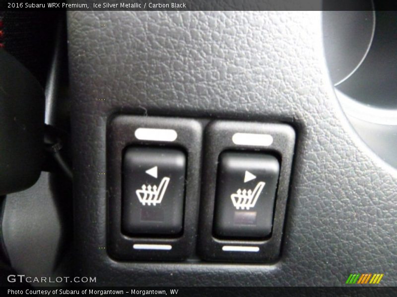 Ice Silver Metallic / Carbon Black 2016 Subaru WRX Premium