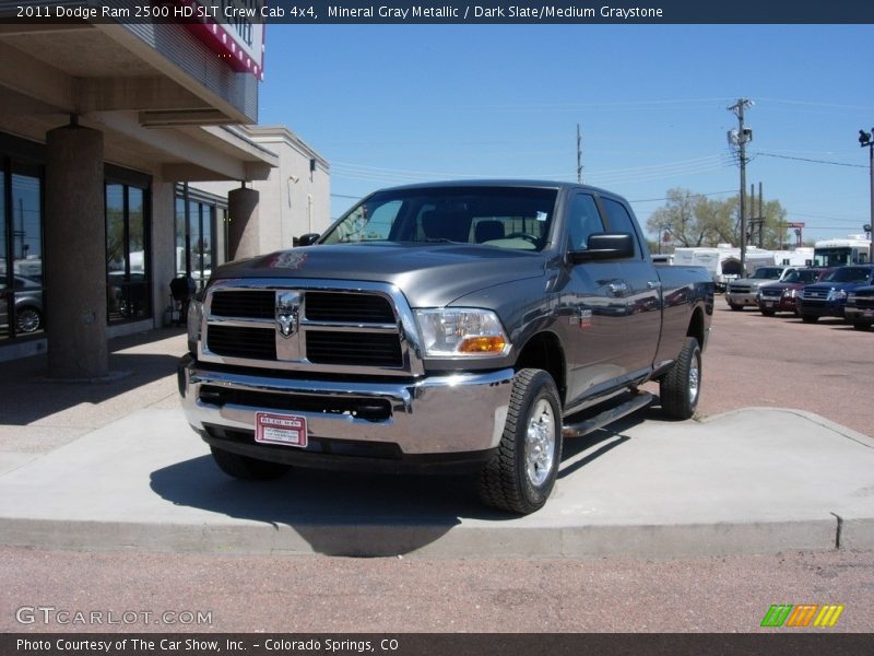 Mineral Gray Metallic / Dark Slate/Medium Graystone 2011 Dodge Ram 2500 HD SLT Crew Cab 4x4