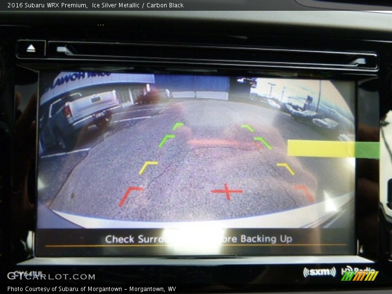 Ice Silver Metallic / Carbon Black 2016 Subaru WRX Premium