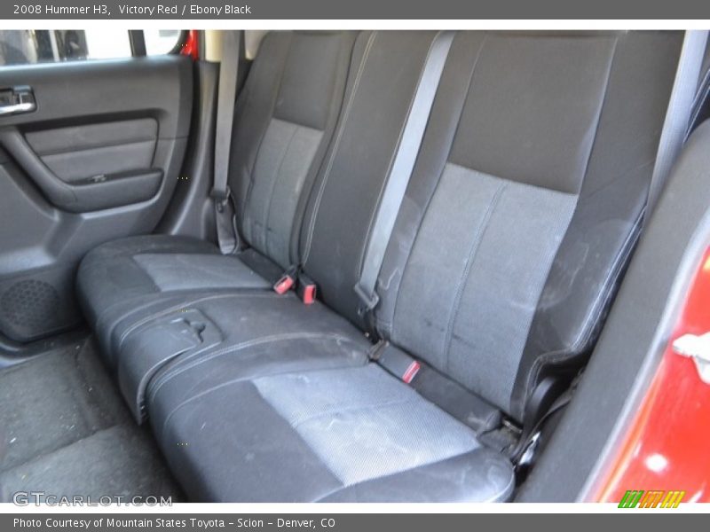 Victory Red / Ebony Black 2008 Hummer H3