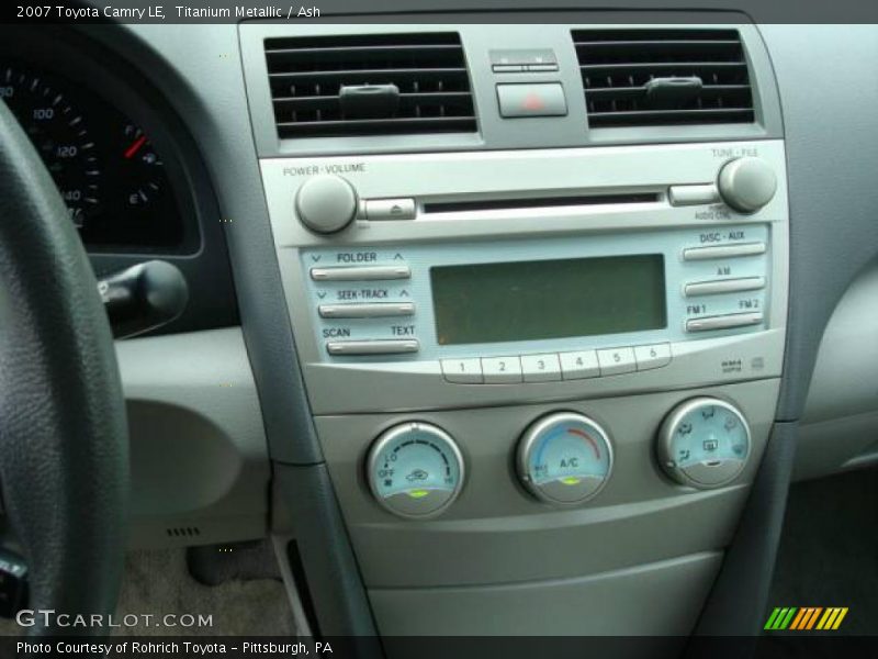Titanium Metallic / Ash 2007 Toyota Camry LE