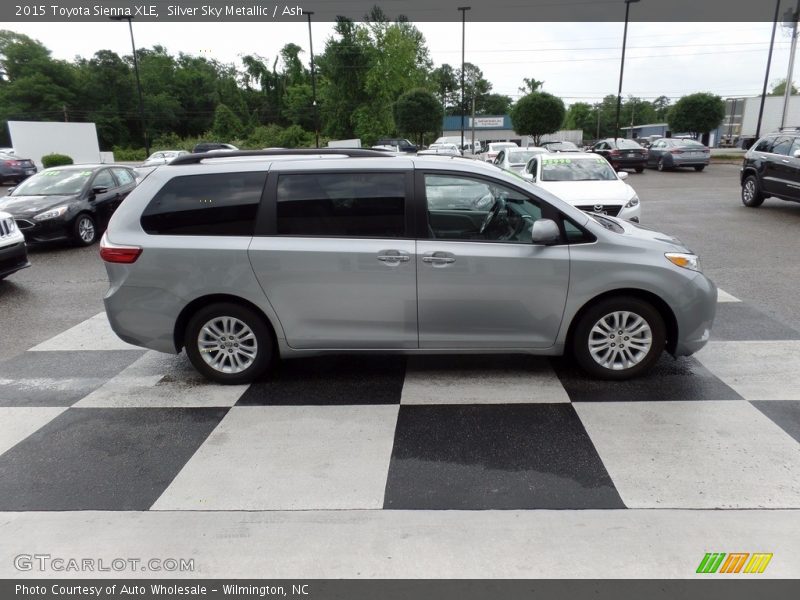 Silver Sky Metallic / Ash 2015 Toyota Sienna XLE